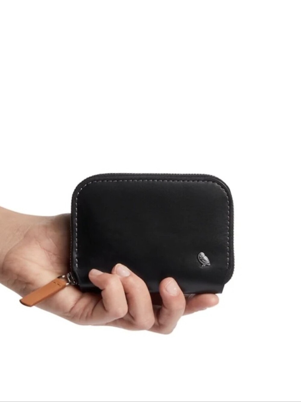 Bellroy Black Leather Zip Wallet